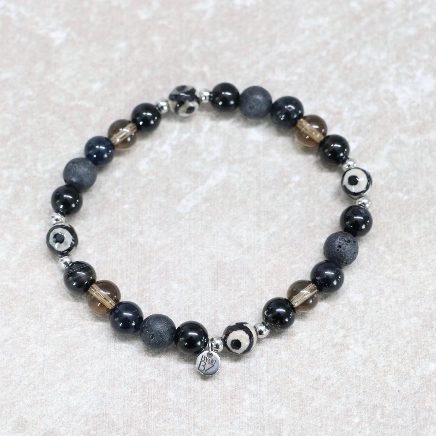 NIGHT MARKET PAI | Natuursteen armband mix | 8mm | Relaxed Fit