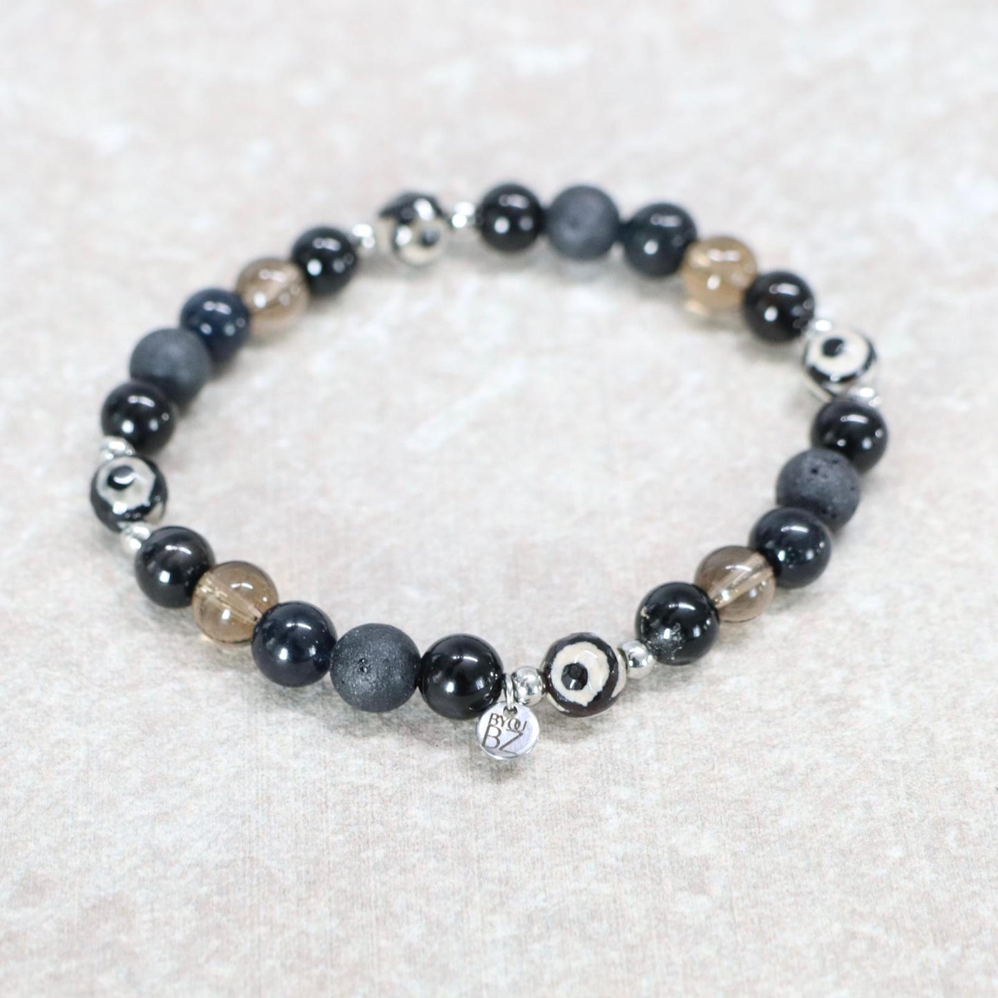 NIGHT MARKET PAI | Natuursteen armband mix | 8mm | Relaxed Fit
