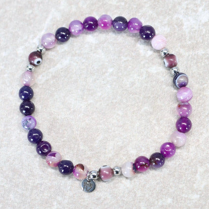 MEDITERRANEAN CHARM | Natuursteen armband mix | 6mm | Relaxed Fit