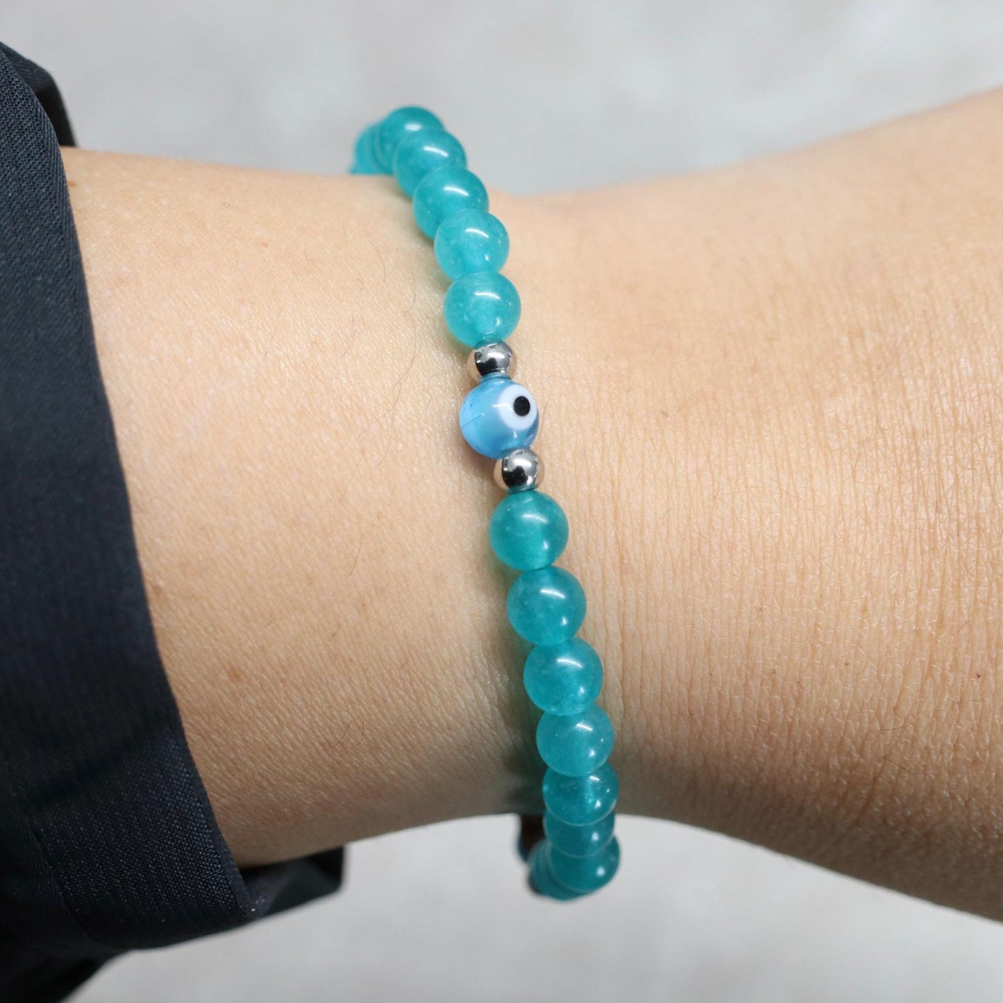 MEDITERRANEAN CHARM | Natuursteen armband mix | 6mm | Relaxed Fit