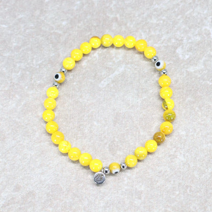 MEDITERRANEAN CHARM | Natuursteen armband mix | 6mm | Relaxed Fit