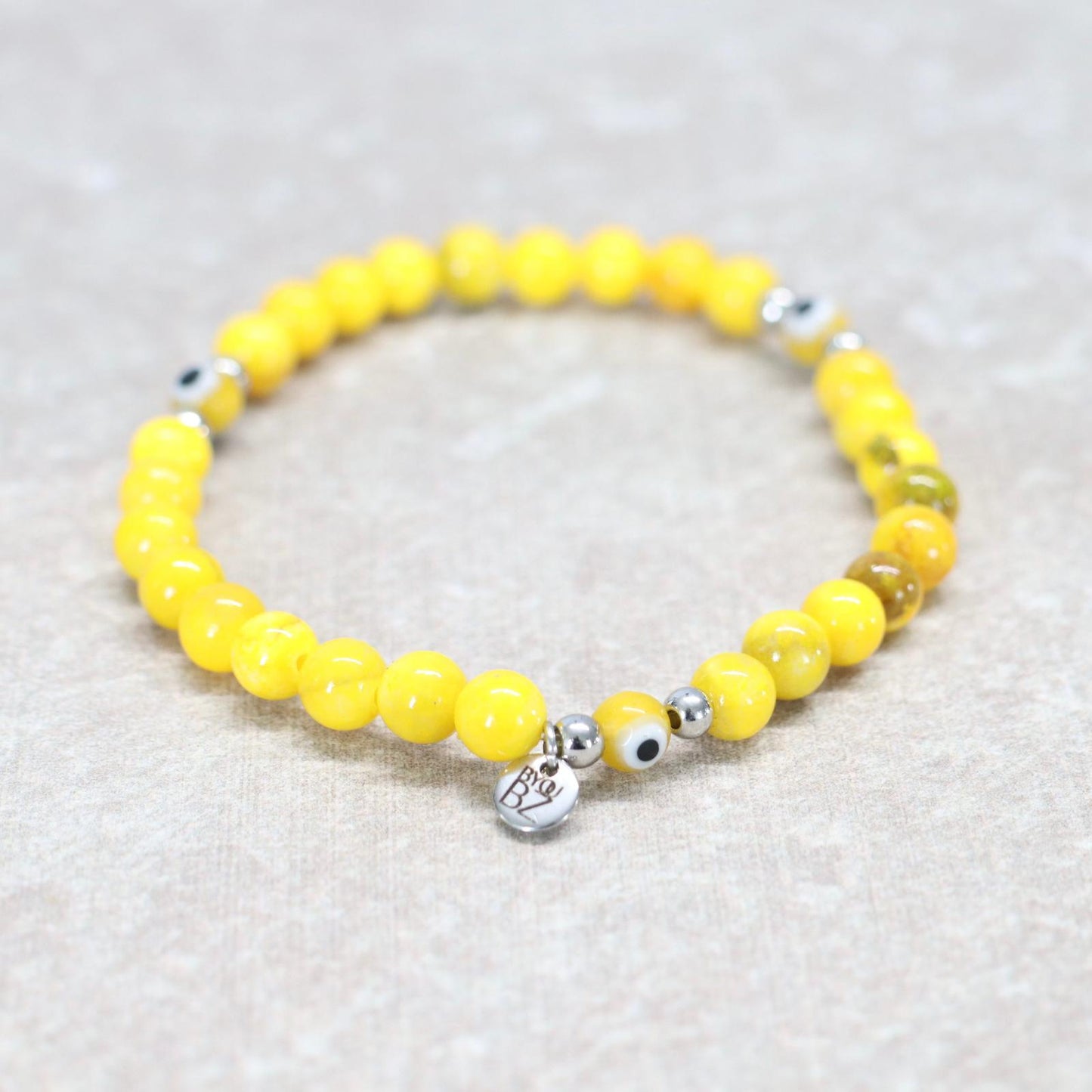 MEDITERRANEAN CHARM | Natuursteen armband mix | 6mm | Relaxed Fit