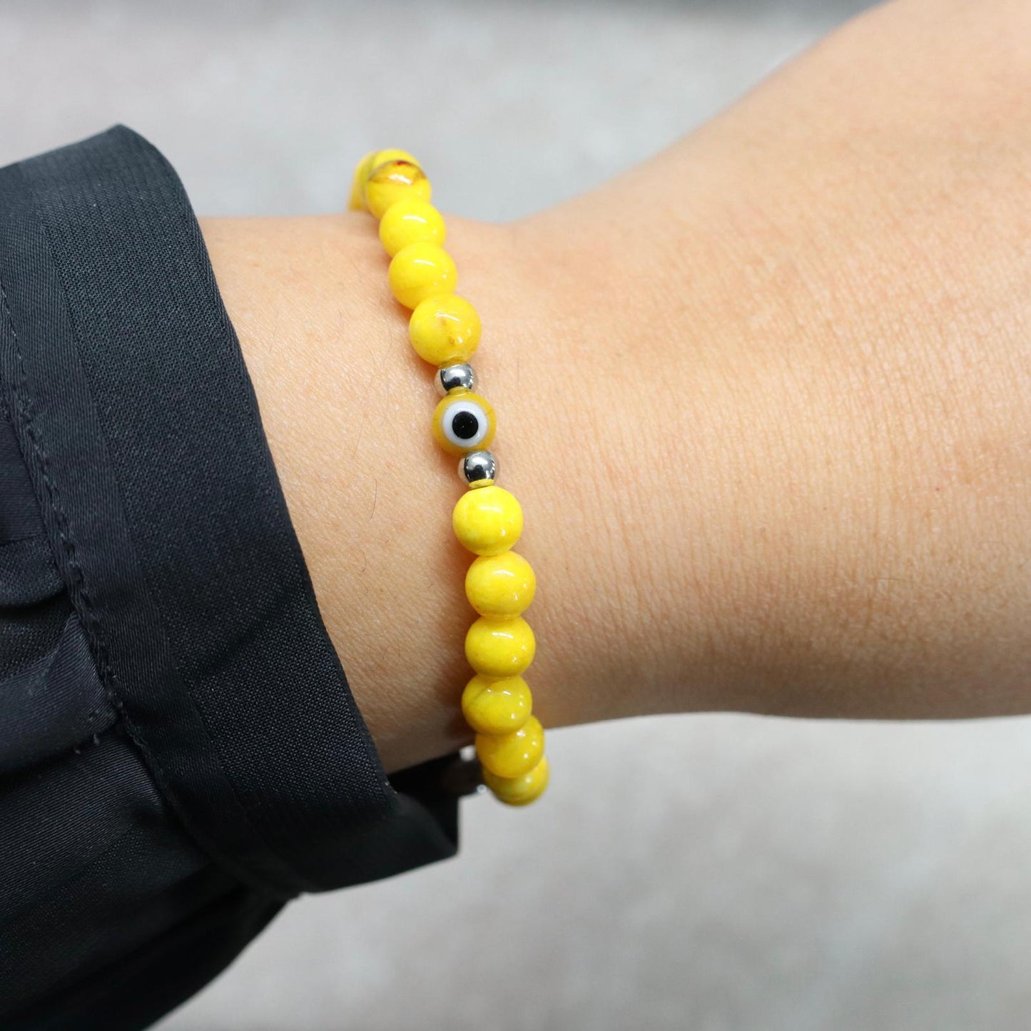 MEDITERRANEAN CHARM | Natuursteen armband mix | 6mm | Relaxed Fit