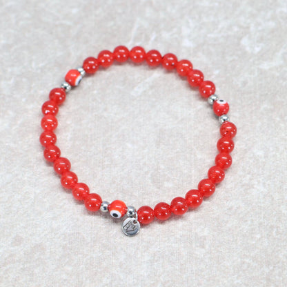 MEDITERRANEAN CHARM | Natuursteen armband mix | 6mm | Relaxed Fit