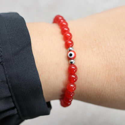 MEDITERRANEAN CHARM | Natuursteen armband mix | 6mm | Relaxed Fit