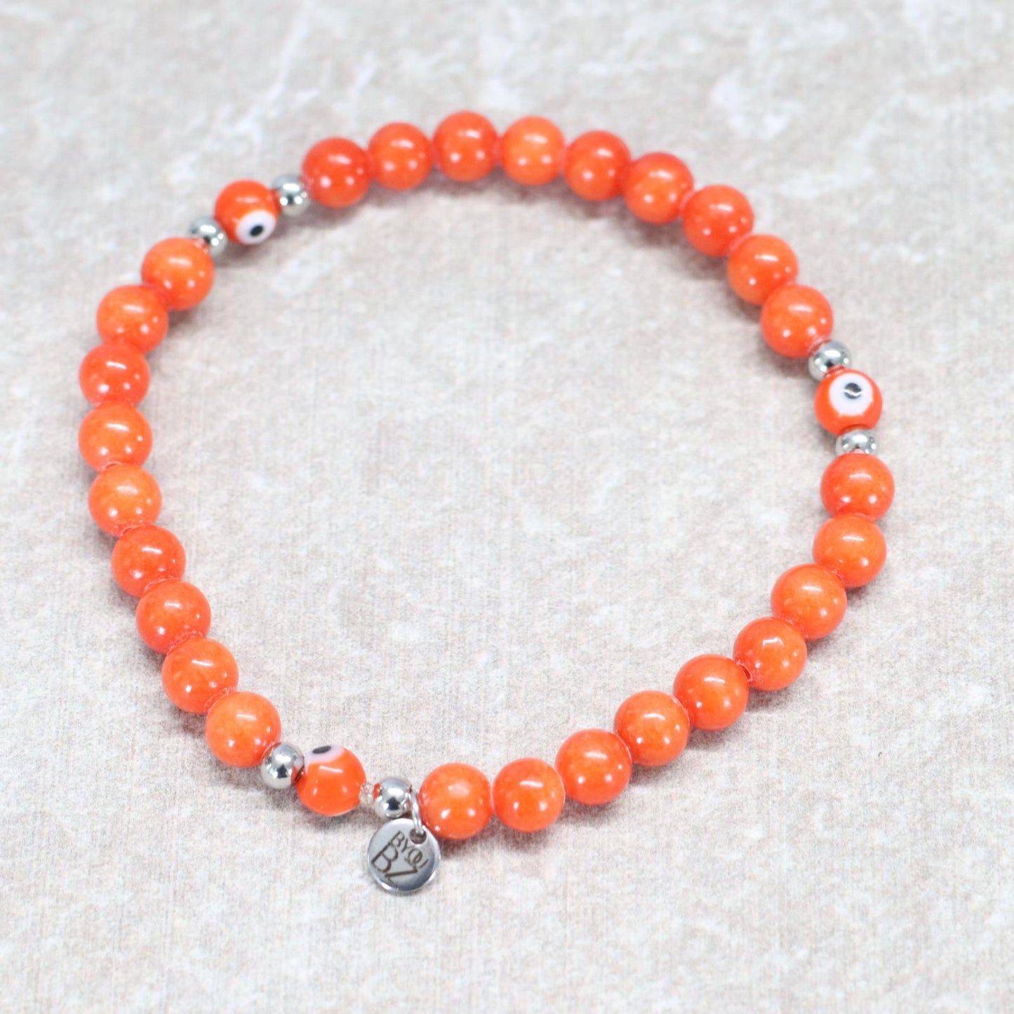 MEDITERRANEAN CHARM | Natuursteen armband mix | 6mm | Relaxed Fit
