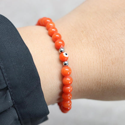 MEDITERRANEAN CHARM | Natuursteen armband mix | 6mm | Relaxed Fit