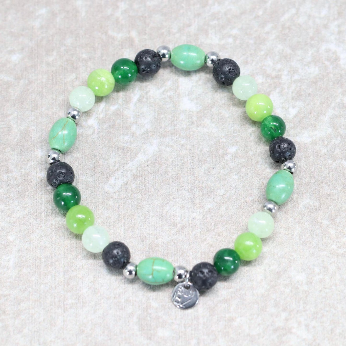 MADEIRA GROVE | Natuursteen armband mix | 6mm | Small Fit