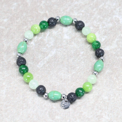 MADEIRA GROVE | Natuursteen armband mix | 6mm | Small Fit