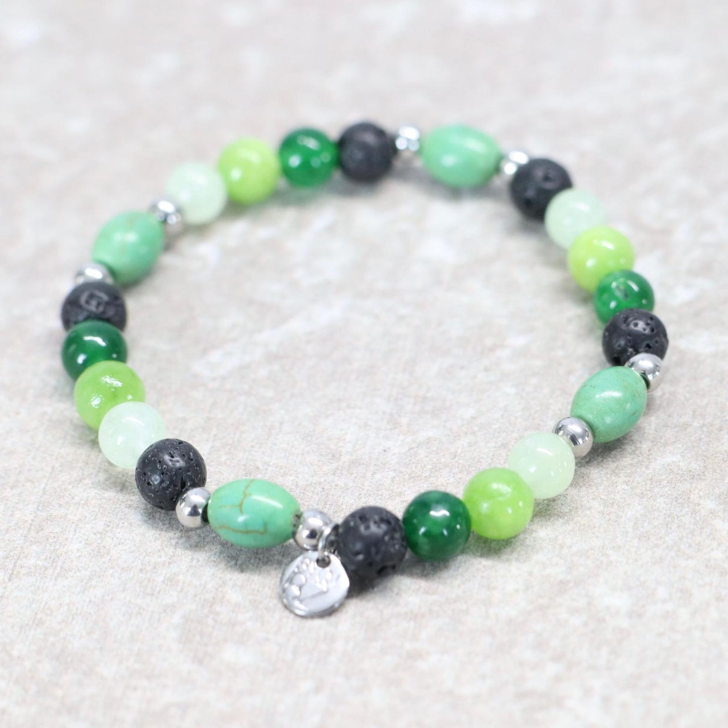 MADEIRA GROVE | Natuursteen armband mix | 6mm | Small Fit