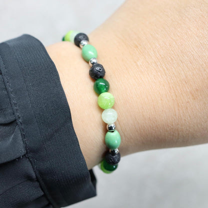 MADEIRA GROVE | Natuursteen armband mix | 6mm | Small Fit
