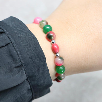 AMALFI BREEZE | Natuursteen armband mix | 8mm | Small Fit