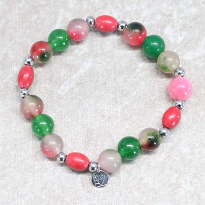 AMALFI BREEZE | Natuursteen armband mix | 8mm | Small Fit