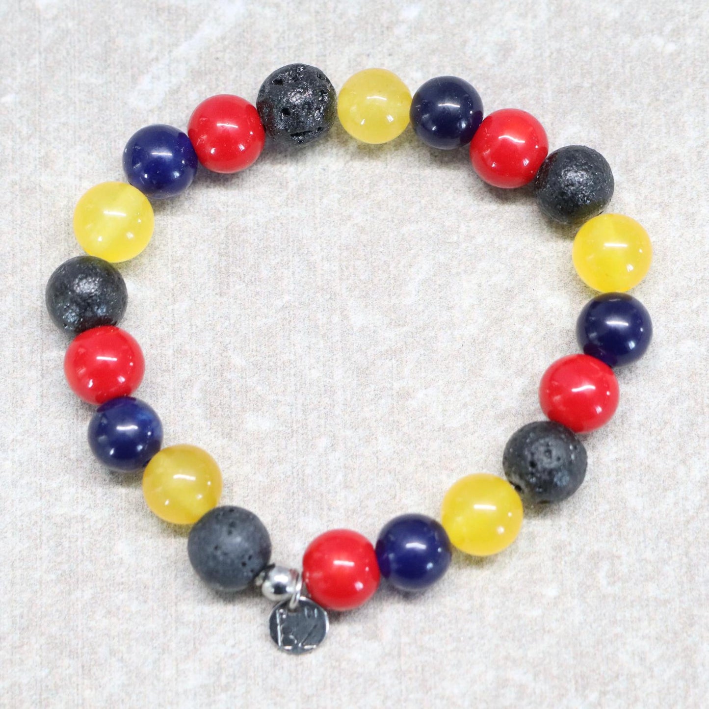 COLOMBIA VIBES | Natuursteen armband mix | 8mm | Small Fit