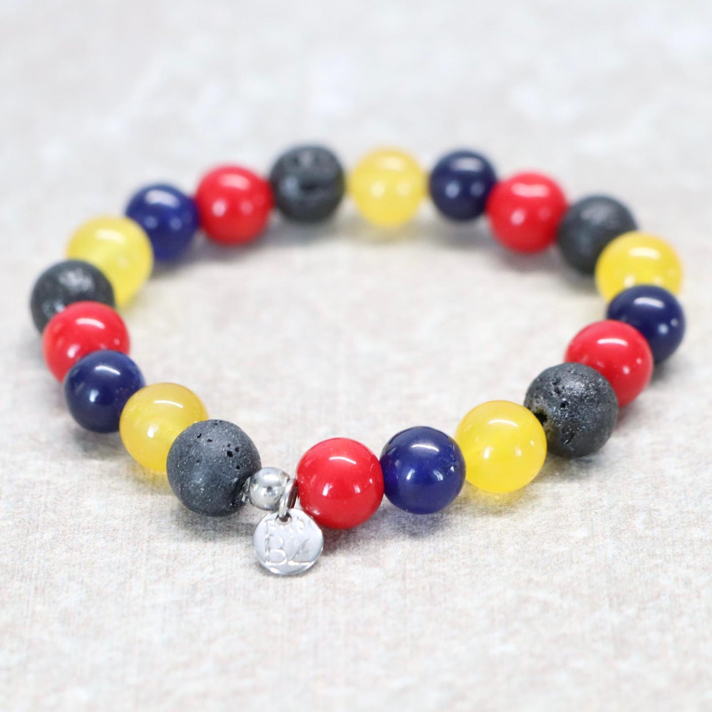 COLOMBIA VIBES | Natuursteen armband mix | 8mm | Small Fit