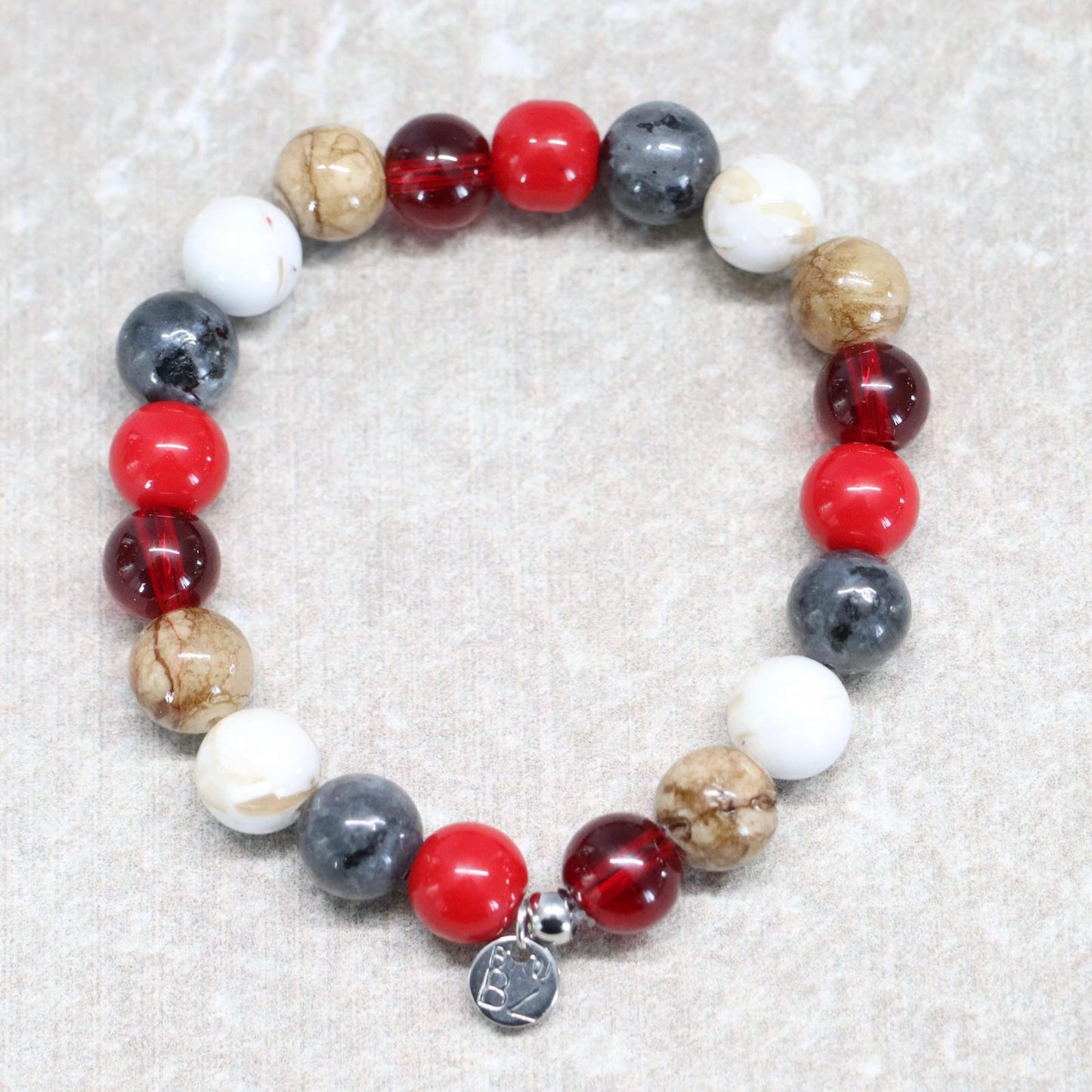 VALENCIA VIBES | Natuursteen armband mix | 8mm | Small Fit