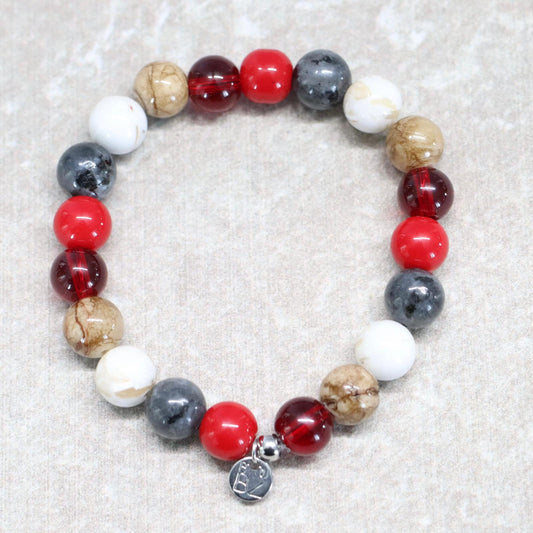 VALENCIA VIBES | Natuursteen armband mix | 8mm | Small Fit