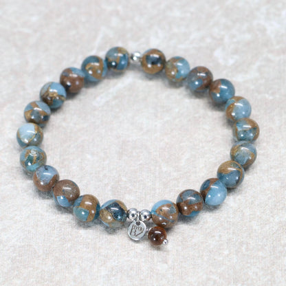 BIG SUR | Jaspis armband | 8mm | Normal Fit