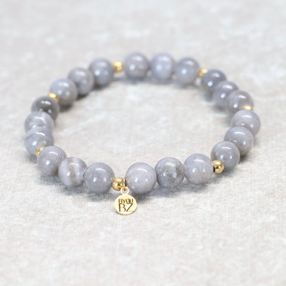 ROTTERDAM REFLECTION | Chalcedoon armband | 8mm | Normal Fit