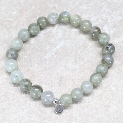 CLASSIC LABRADORIET | Labradoriet armband | 8mm | Normal Fit