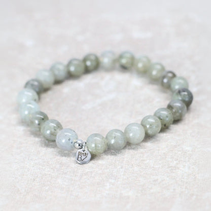 CLASSIC LABRADORIET | Labradoriet armband | 8mm | Normal Fit