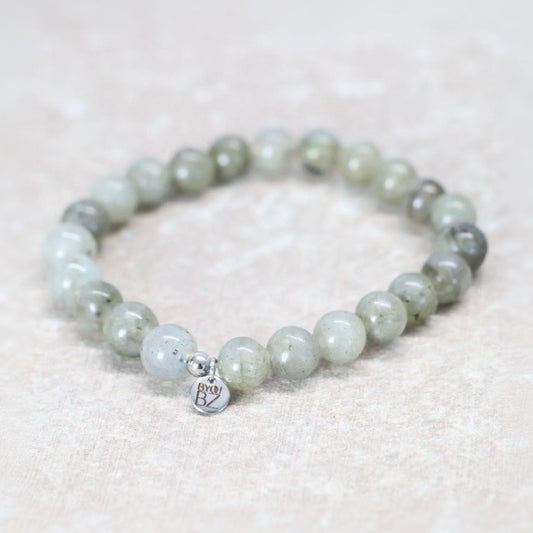 CLASSIC LABRADORIET | Labradoriet armband | 8mm | Normal Fit