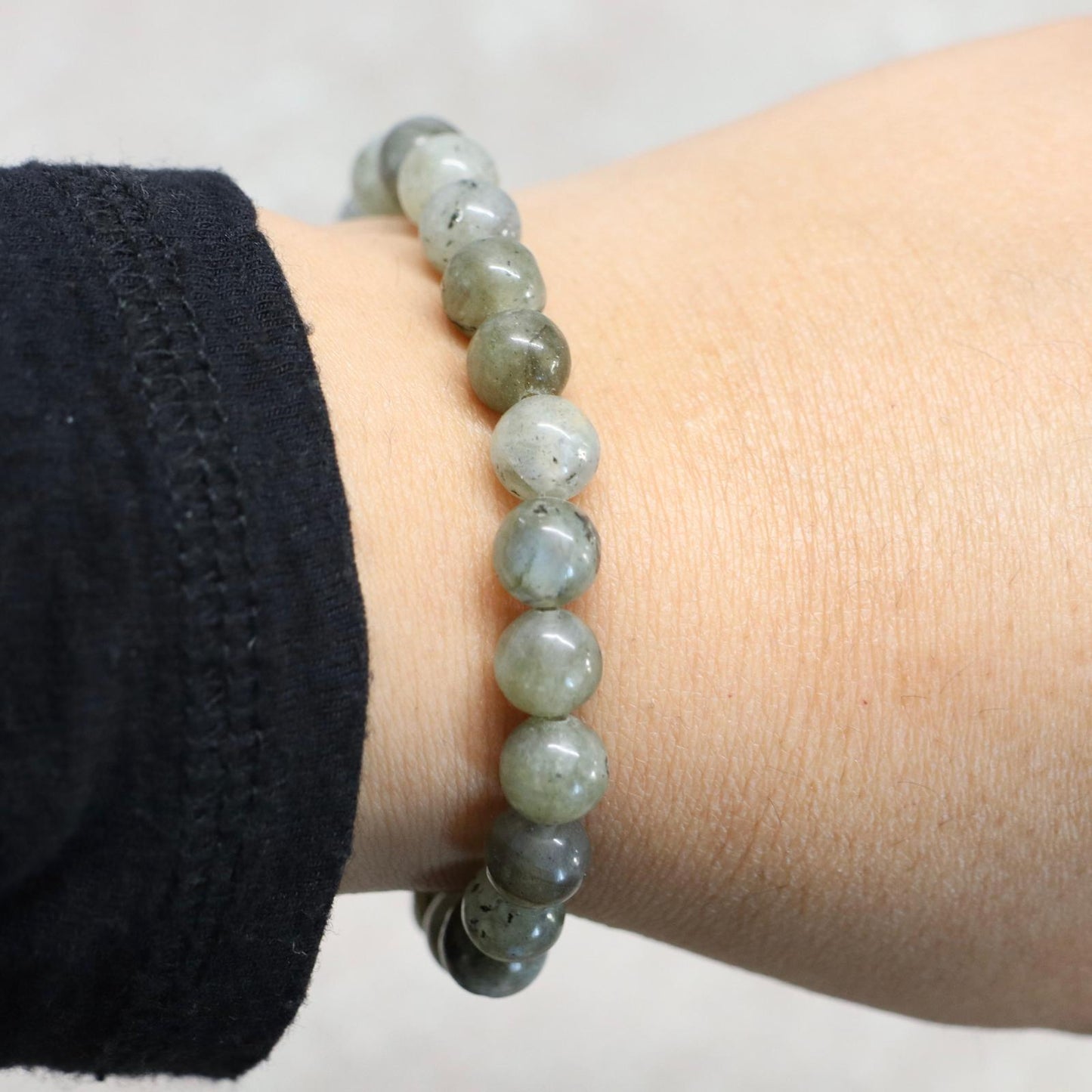 CLASSIC LABRADORIET | Labradoriet armband | 8mm | Normal Fit