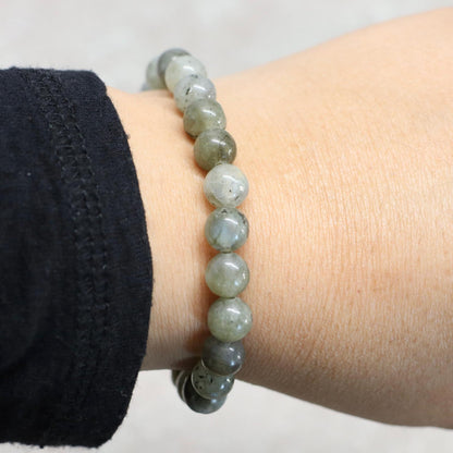 CLASSIC LABRADORIET | Labradoriet armband | 8mm | Normal Fit