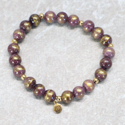 LYON LIGHT | Jade armband | 8mm | Normal Fit