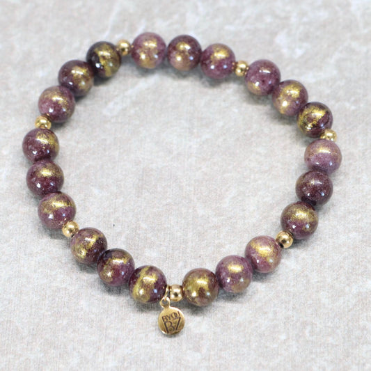 LYON LIGHT | Jade armband | 8mm | Normal Fit