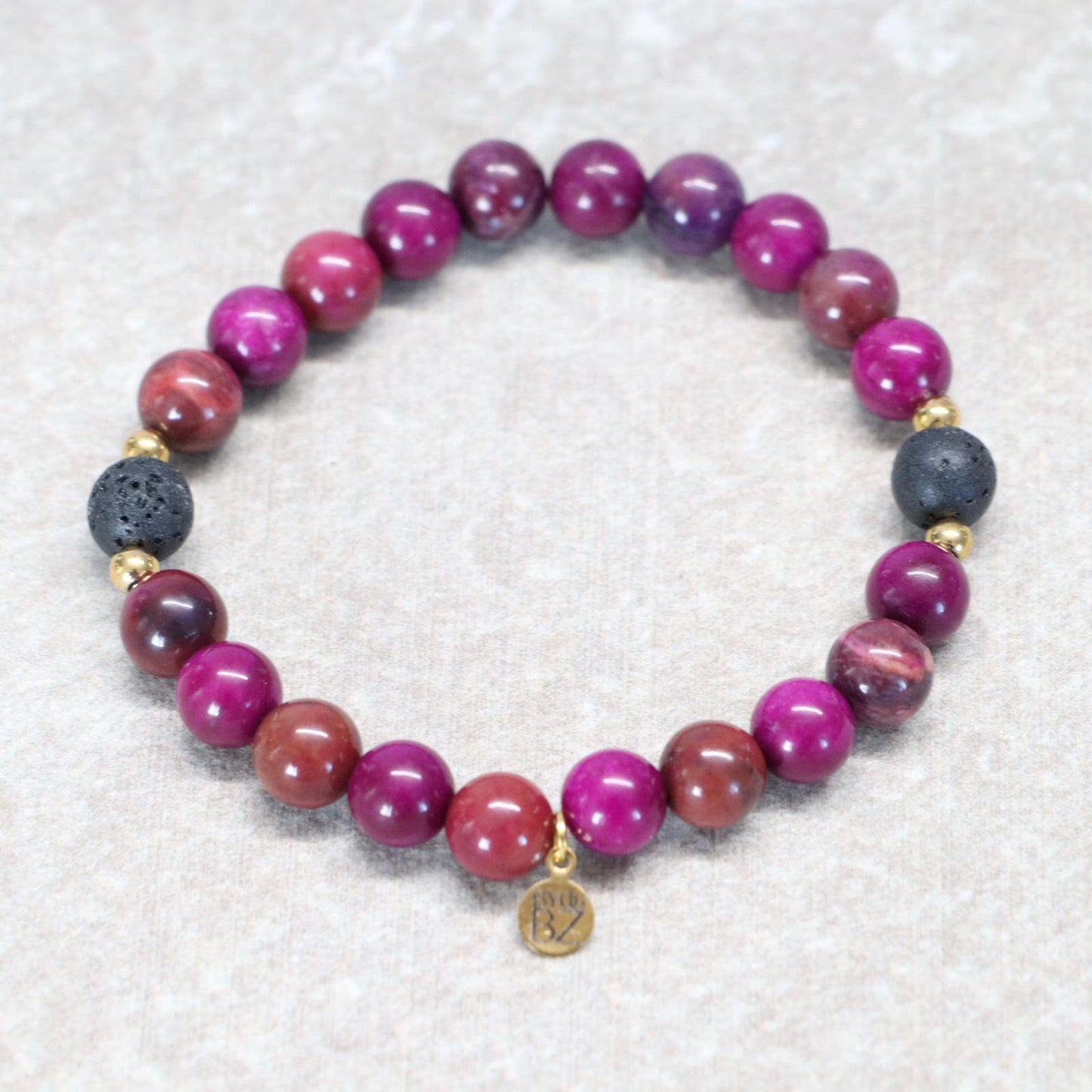 RADIANT RHODOS | Kwarts armband | 8mm | Normal Fit