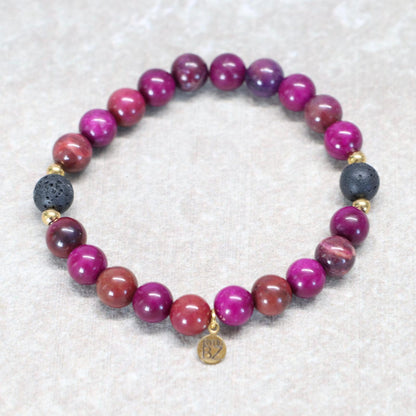 RADIANT RHODOS | Kwarts armband | 8mm | Normal Fit