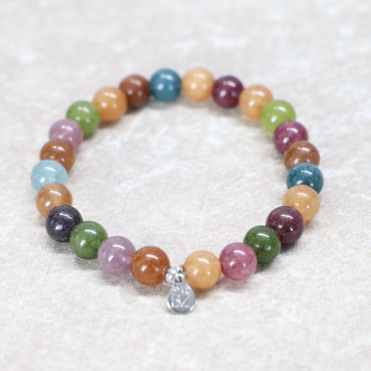 TAHITI GLOW | Jade armband | 8mm | Normal Fit