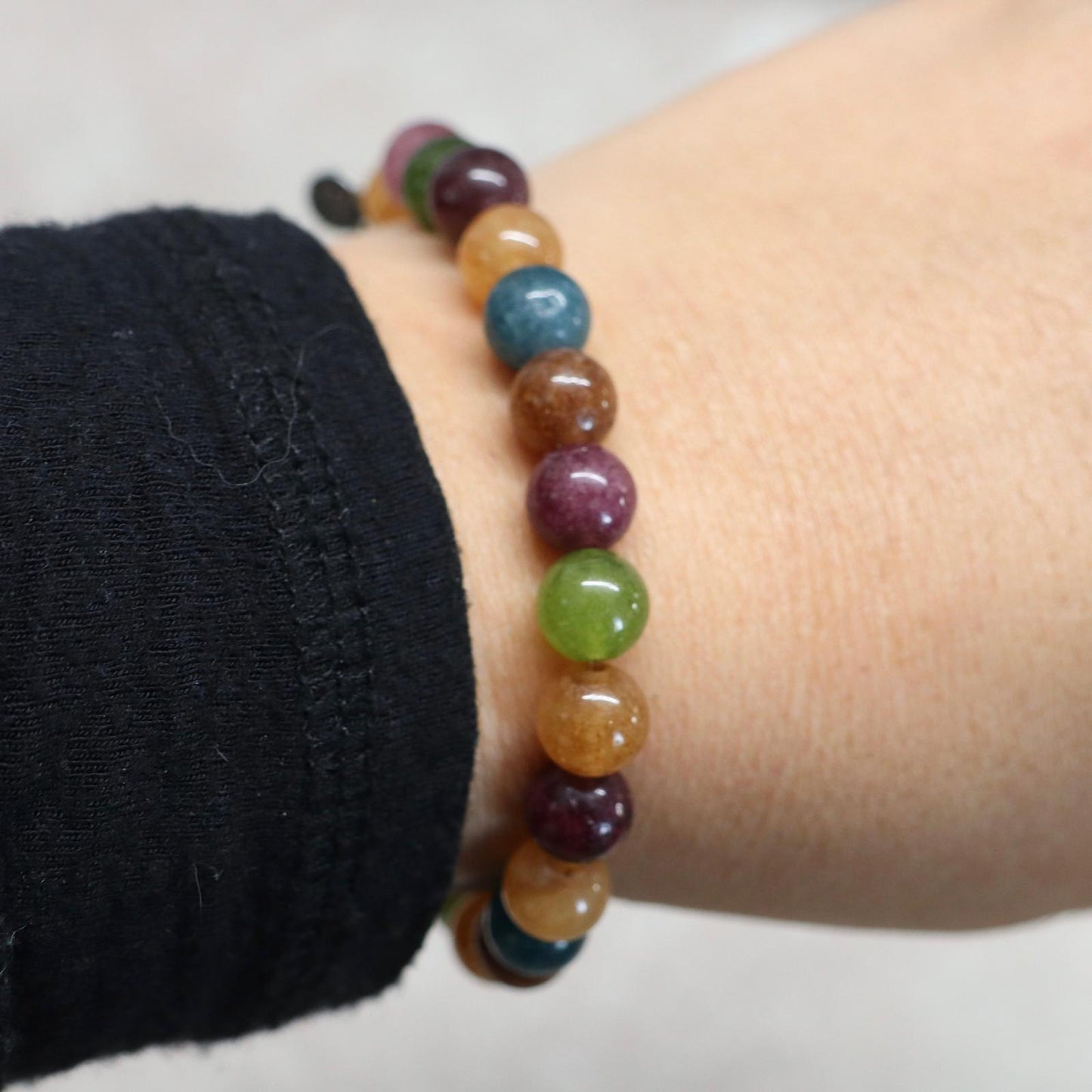 TAHITI GLOW | Jade armband | 8mm | Normal Fit