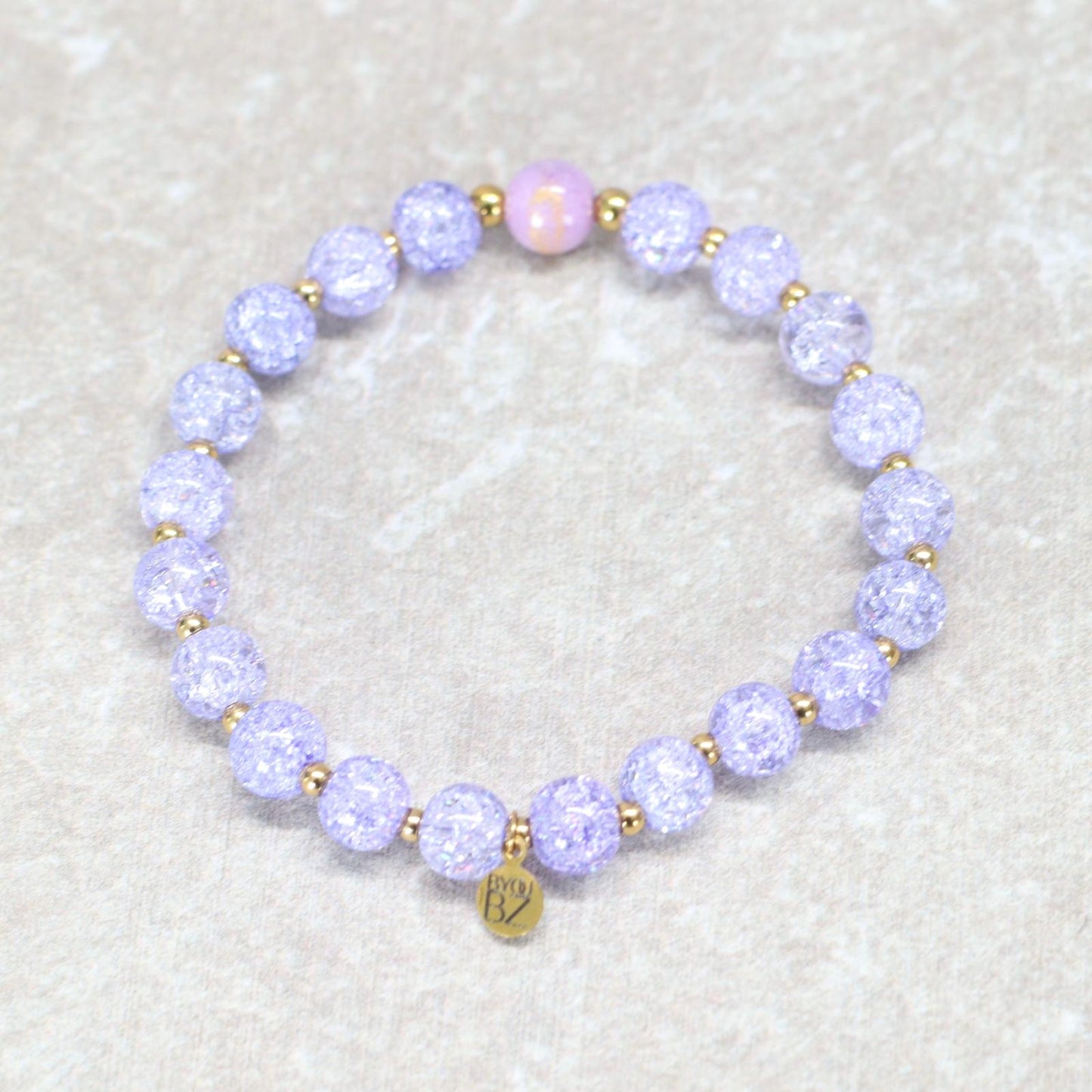 PARIS BLOOM | Kwarts armband | 8mm | Normal Fit