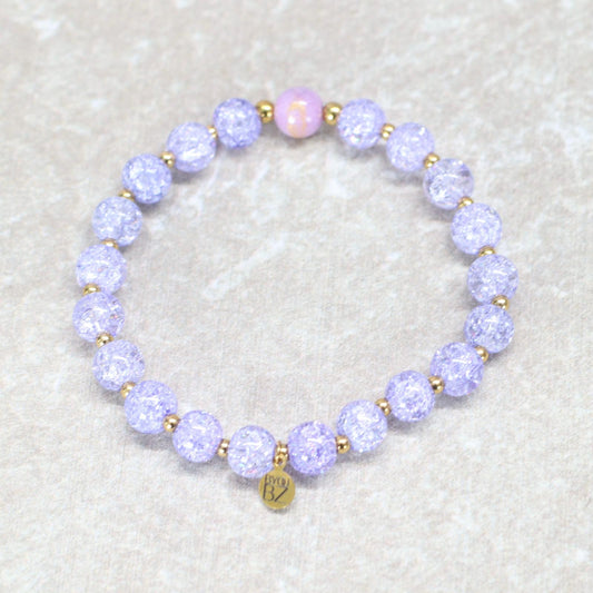 PARIS BLOOM | Kwarts armband | 8mm | Normal Fit