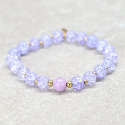 PARIS BLOOM | Kwarts armband | 8mm | Normal Fit
