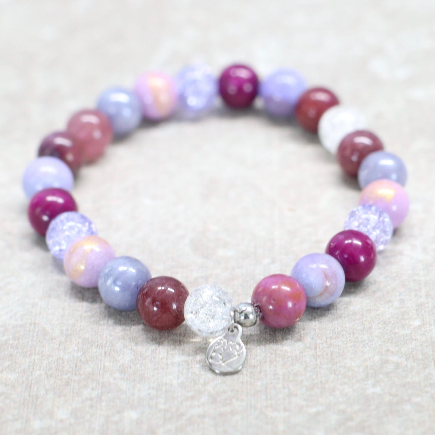MYSTIC VERONA | Natuursteen armband mix | 8mm | Normal Fit