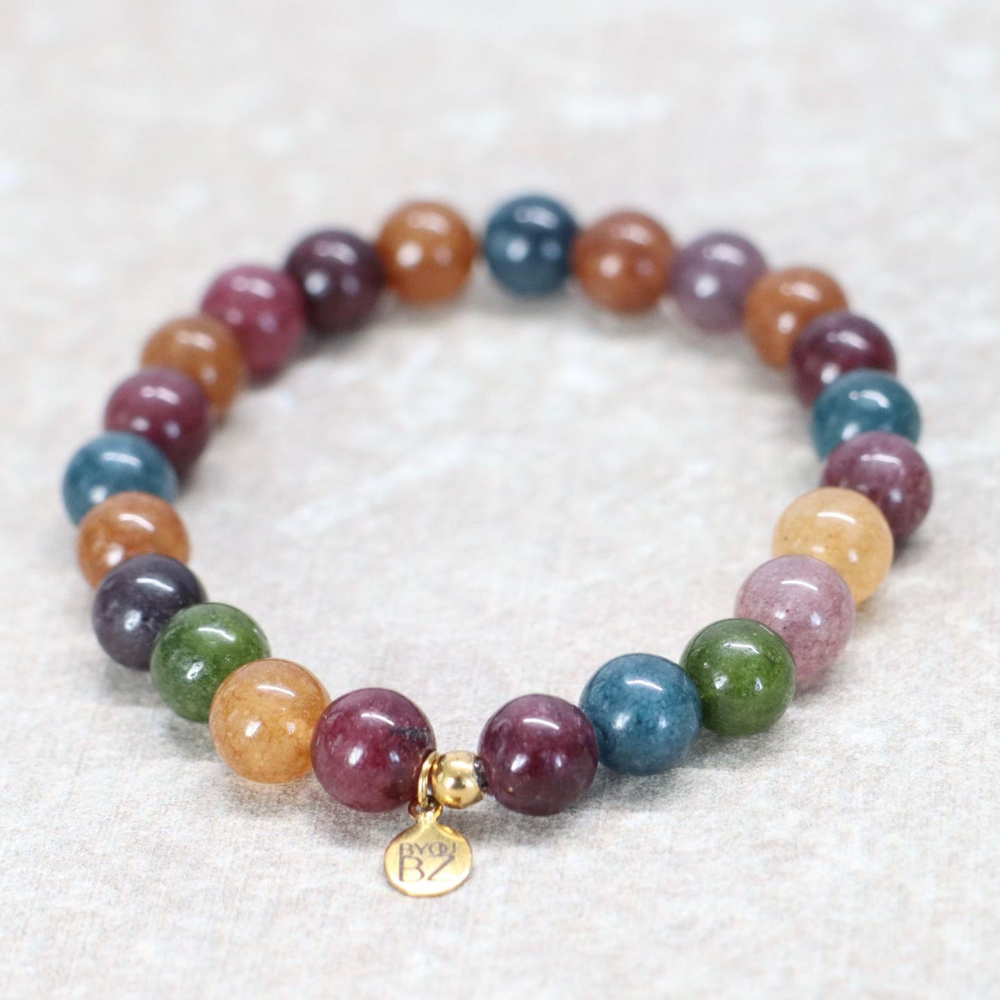 TAHITI GLOW | Jade armband | 8mm | Normal Fit