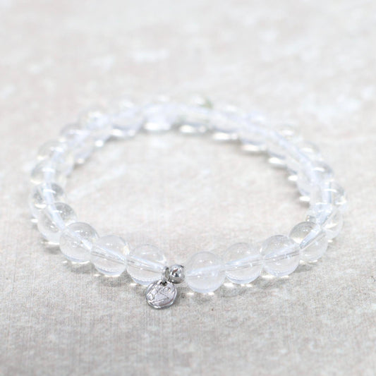 CLASSIC BERGKRISTAL | Bergkristal armband | 8mm | Normal Fit