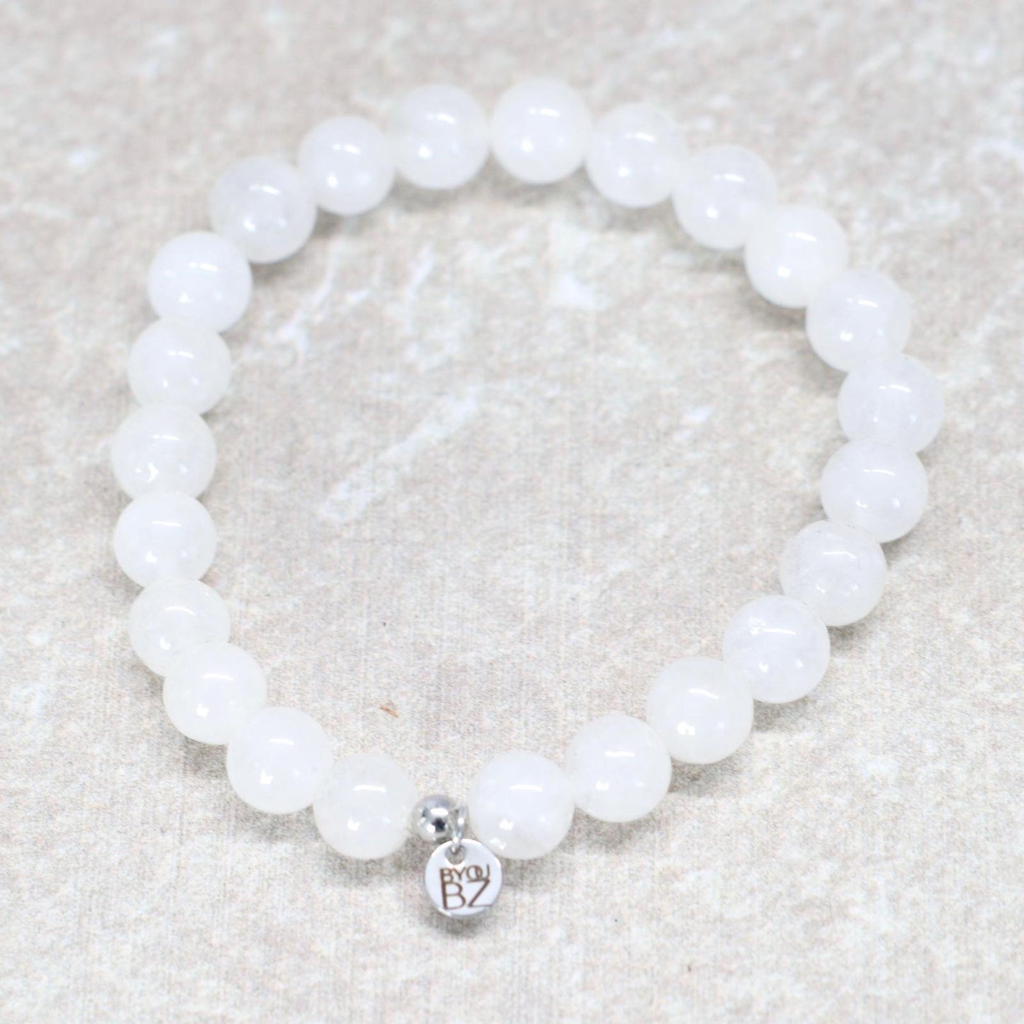 LUNAR MOON | Maansteen armband | 8mm | Normal Fit