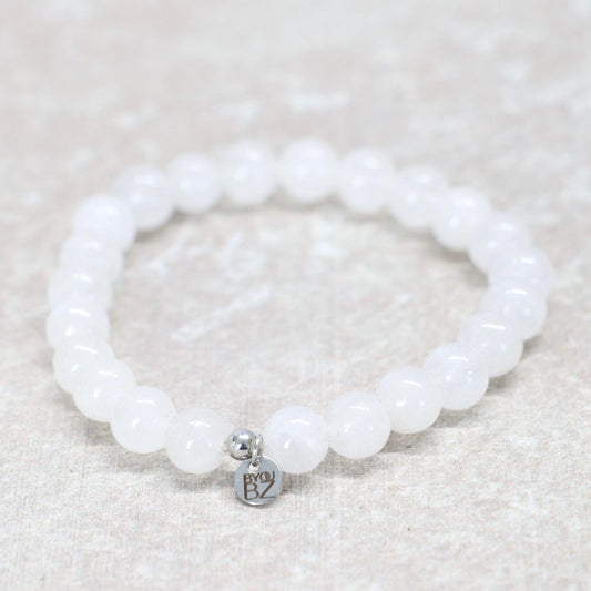LUNAR MOON | Maansteen armband | 8mm | Normal Fit