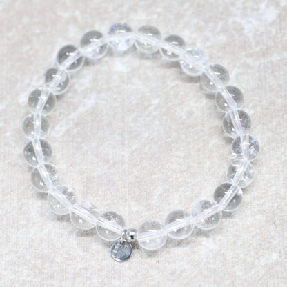 CLASSIC BERGKRISTAL | Bergkristal armband | 8mm | Normal Fit