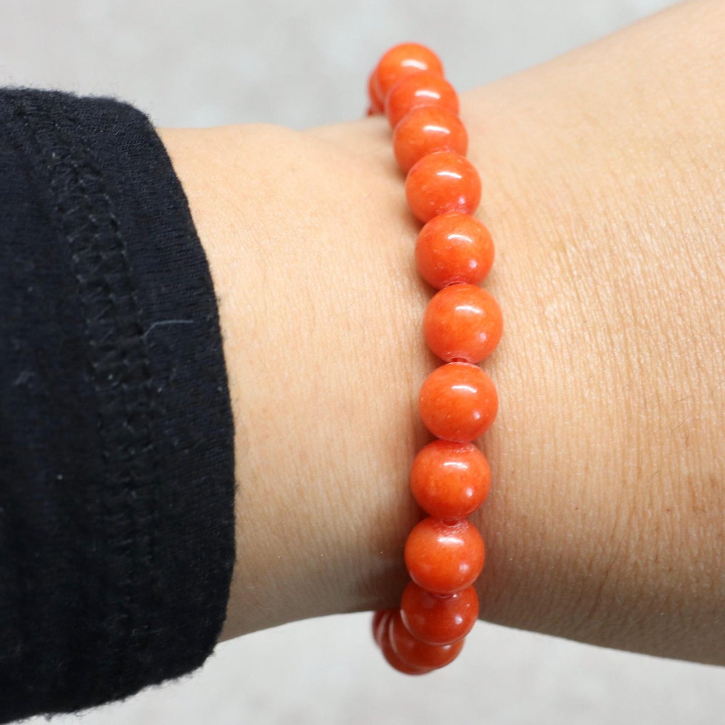 HOLLANDS GLORIE | Chalcedoon armband | 8mm | Normal Fit