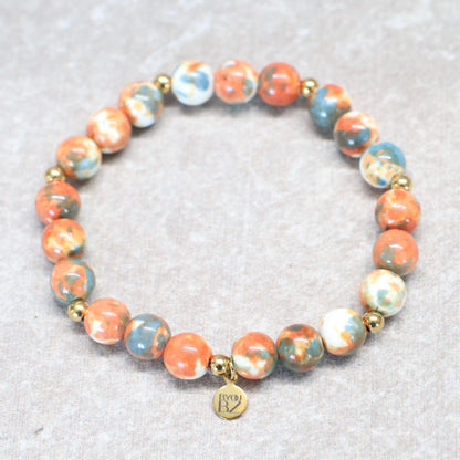 ETNA SPIRIT | Jaspis armband | 8mm | Normal Fit