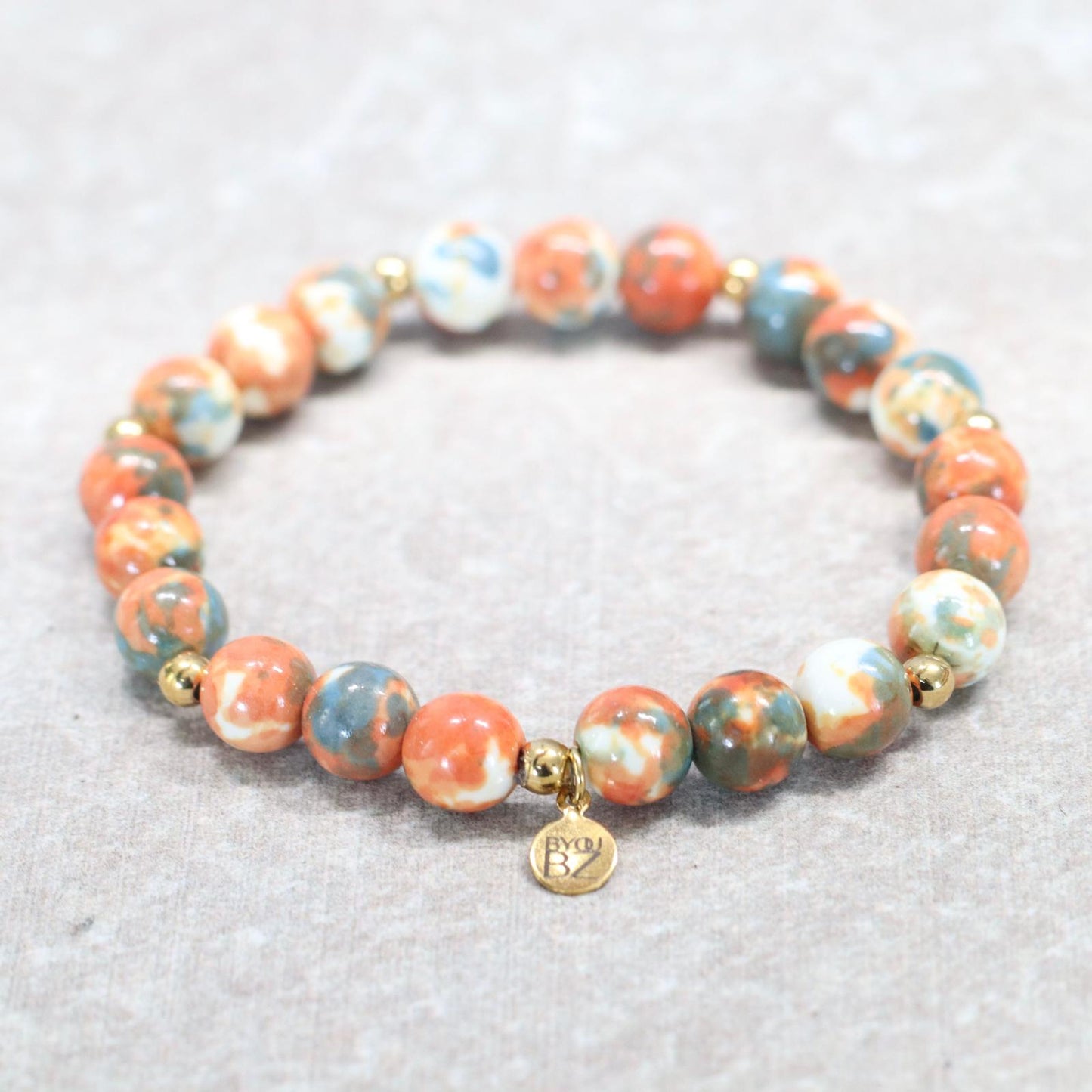 ETNA SPIRIT | Jaspis armband | 8mm | Normal Fit