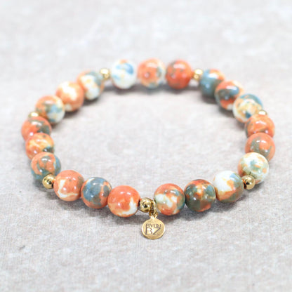 ETNA SPIRIT | Jaspis armband | 8mm | Normal Fit