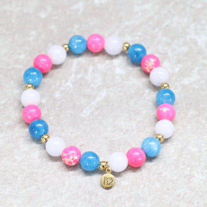 IBIZA VIBES | Natuursteen armband mix | 8mm | Normal Fit