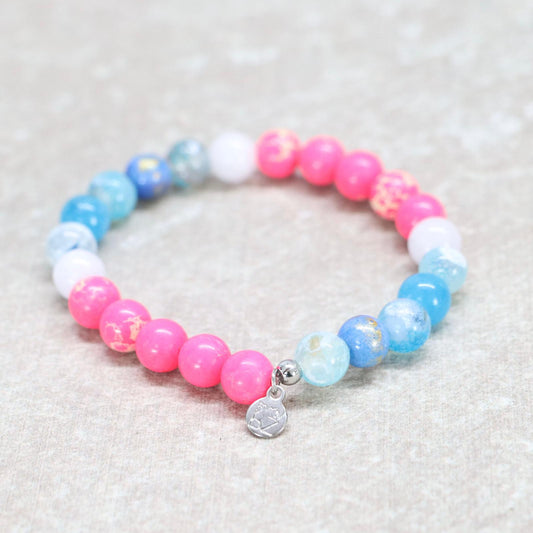 MIAMI BEACH | Natuursteen armband mix | 8mm | Normal Fit