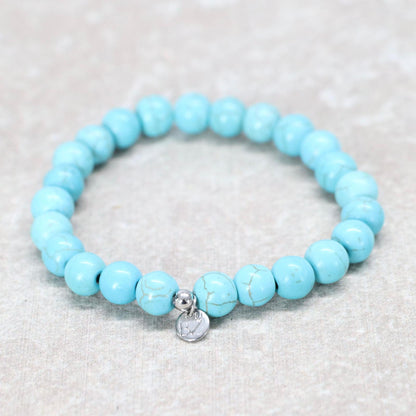 CLASSIC TURKOOIS | Howliet armband | 8mm | Normal Fit